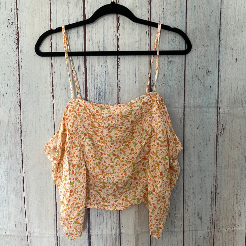 NWT Floral crop from BP size 3X